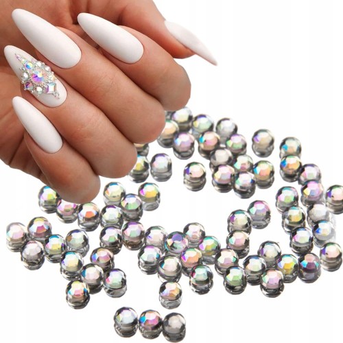 Cyrkonie opalizujące 2mm 100szt