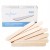 Szpatułki Laryngologiczne Drewniane Jednorazowe AlleMed 100szt do Depilacji