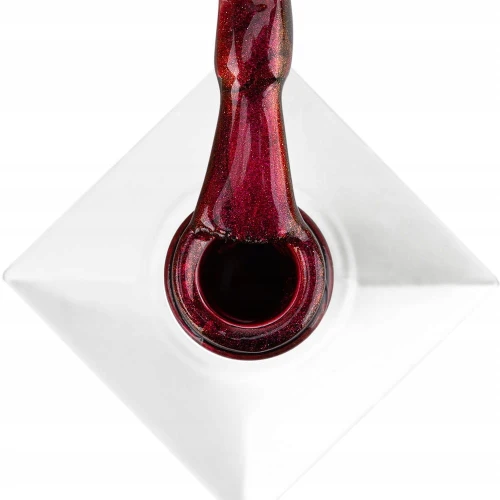 Lakier Hybrydowy MOLLYNAILS 8g LED/UV Gel Polish Cat Eye Red Czerwony Nr 234