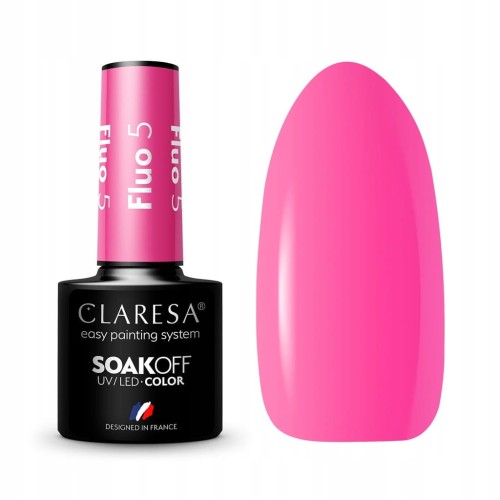 Claresa Fluo 5 5 ml lakier hybrydowy