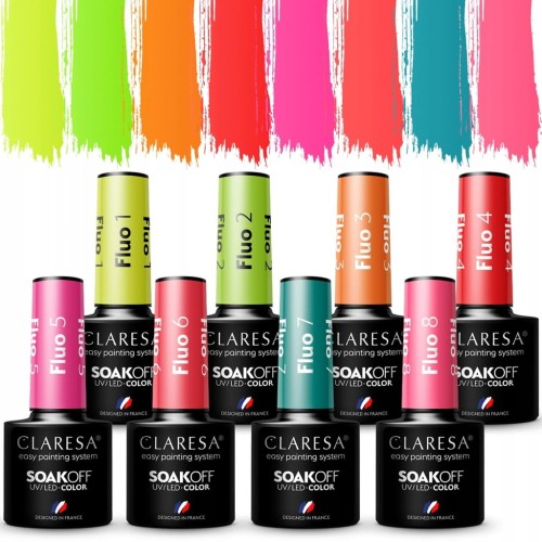 Claresa Lakier Hybrydowy FLUO 3 5g