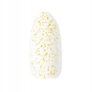 Claresa lakier hybrydowy bez przemywania TOP BUBBLE GOLD MATT NO WIPE 5g