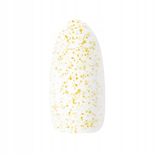 Claresa lakier hybrydowy bez przemywania TOP BUBBLE GOLD MATT NO WIPE 5g