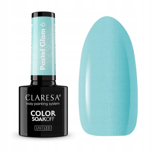 Claresa Lakiery hybrydowe 5ml Pastel Glam 6