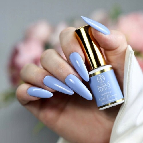 Niebieski Lakier hybrydowy Soft Blueberries no 564 Boska Nails 6 ml