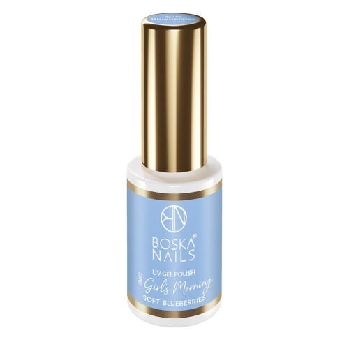 Niebieski Lakier hybrydowy Soft Blueberries no 564 Boska Nails 6 ml