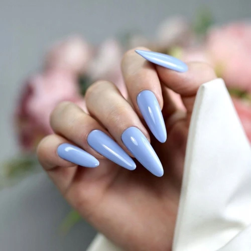 Niebieski Lakier hybrydowy Soft Blueberries no 564 Boska Nails 6 ml