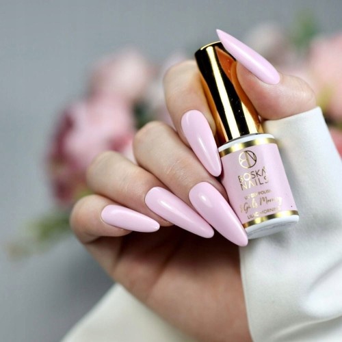 Liliowy Lakier hybrydowy Lilac Morning no 561 Boska Nails 6 ml