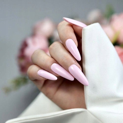 Liliowy Lakier hybrydowy Lilac Morning no 561 Boska Nails 6 ml