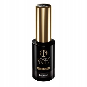 BOSKA NAILS UP Divina Lakier hybrydowy do paznokci 550 Black Hell 10 ml