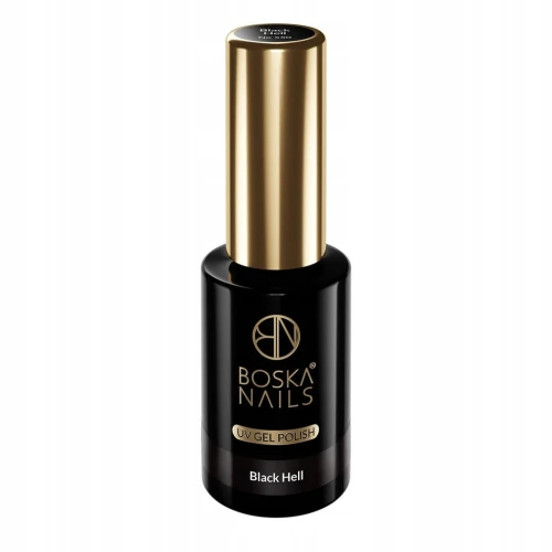 BOSKA NAILS UP Divina Lakier hybrydowy do paznokci 550 Black Hell 10 ml