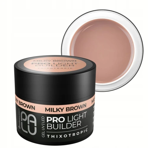 PALU ŻEL BUDUJĄCY PRO LIGHT BUILDER MILKY BROWN 45g
