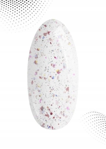 Palu Top Hybrydowy Do Paznokci Z ciętą folią złoto-różową Fame No Wipe 11ml