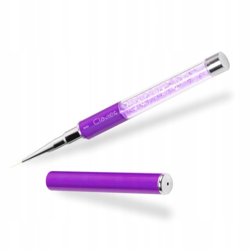 Pędzelek do zdobień Clavier 9 mm fioletowy