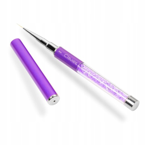 Pędzelek do zdobień Clavier 9 mm fioletowy