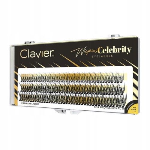 Clavier Kępki do rzęs Wispies Celebrity mix 10/12/14