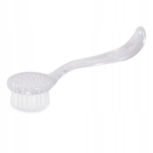 Szczoteczka do manicure okrągła bezbarwna
