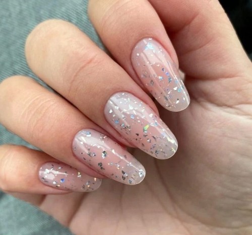 TOP CELEBRITY SILVER NO WIPE BOSKA NAILS 6ML