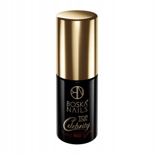 Top Celebrity Red no Wipe Boska Nails 6 ml