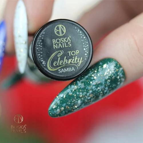 Top Celebrity Samba No Wipe Boska Nails 6 ml / nabłyszczacz