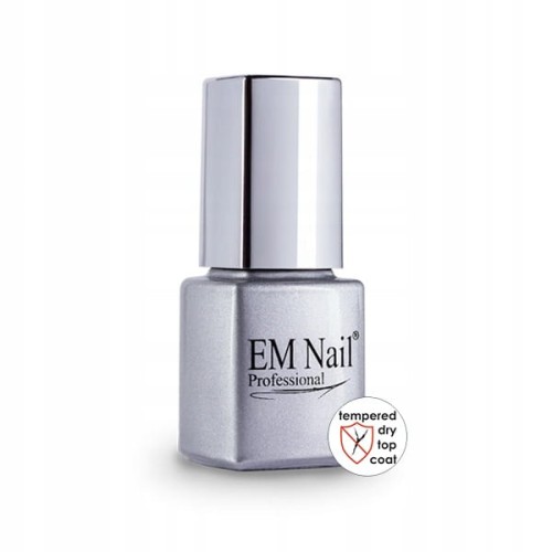 EM Nail Dry Top Coat Nabłyszczający 6ml Hartowany