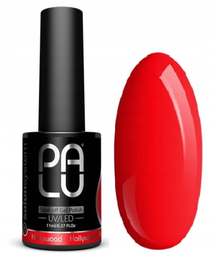 Lakier hybrydowy Palu HOLLYWOOD R3 intensywny czerwony