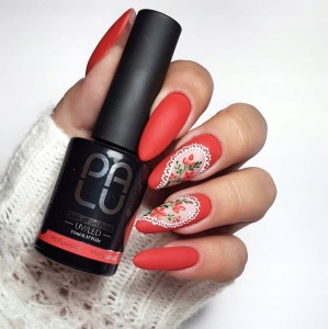 Lakier hybrydowy Palu HOLLYWOOD R3 intensywny czerwony