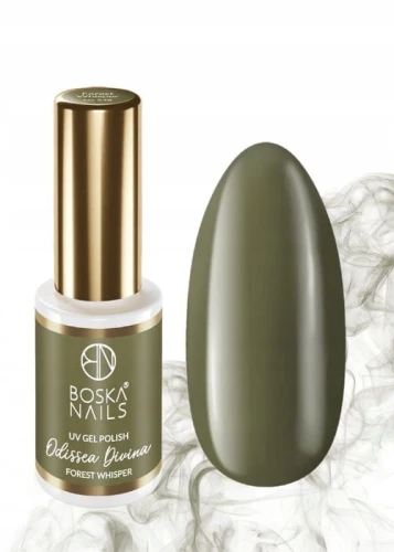 Boska Nails Lakier hybrydowy do paznokci manicure 6ml 548 Forest Whisper