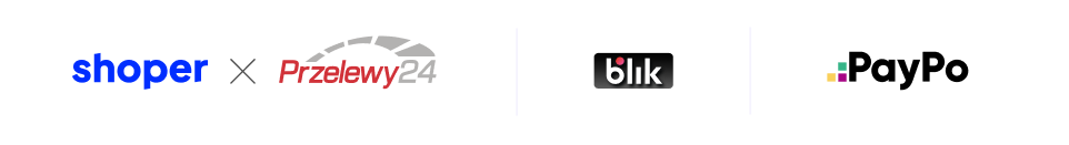 Metody płatności w sklepie – otwiera się w nowej karcie